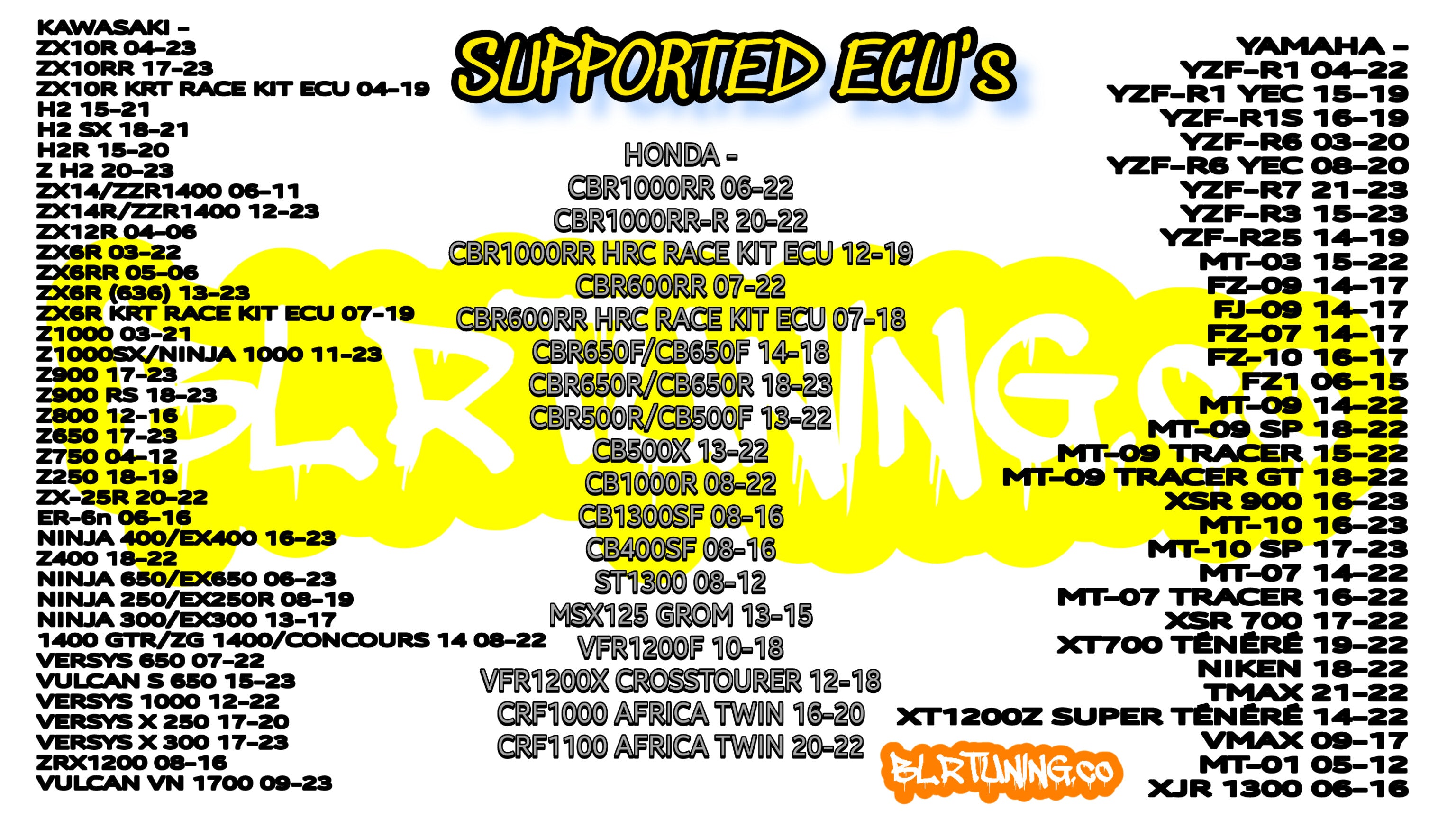 ECU FLASH TUNING – BLR TUNING