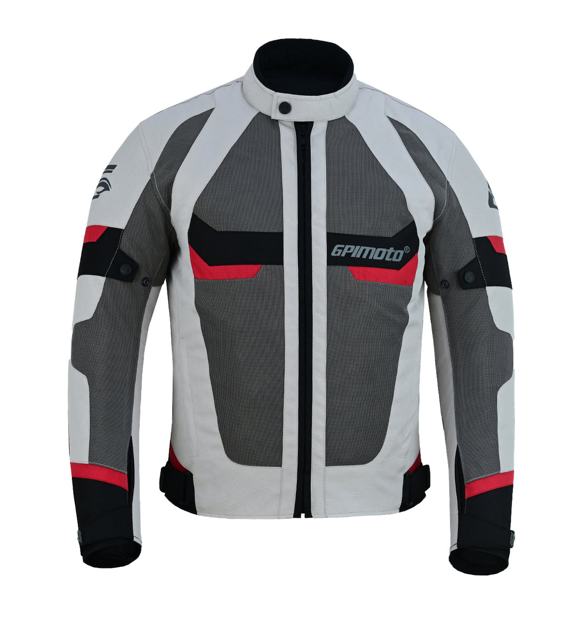 Men’s High Premium Quality Summer 4 Pockets Soft Adjustable Motorcycle Black/Grey/Beach Jacket-