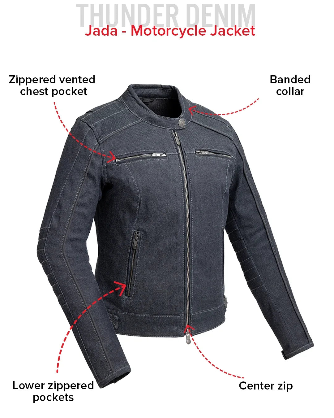 Jada - Women's Thunder Denim Jacket