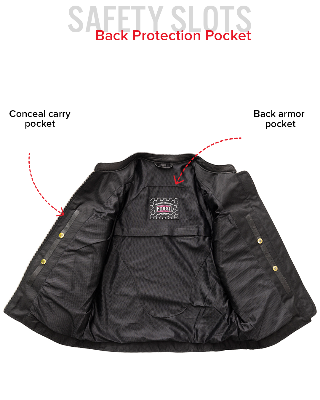 Flashback - Women's Motorcycle Leather Jacket