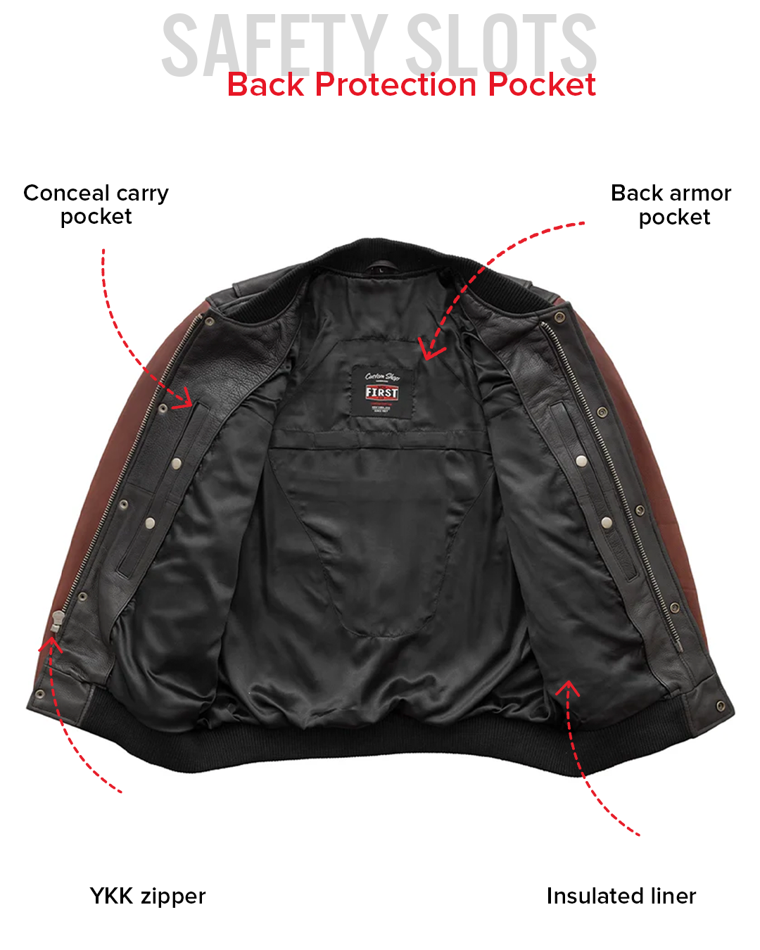Willie Men's Motorcycle Leather Jacket