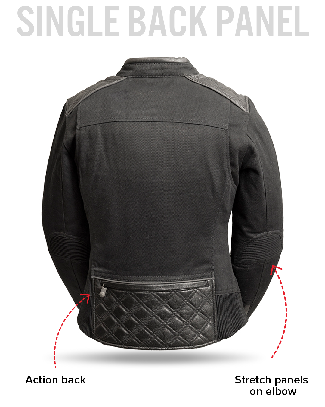 Diamond Back - Women's Motorcycle Jacket