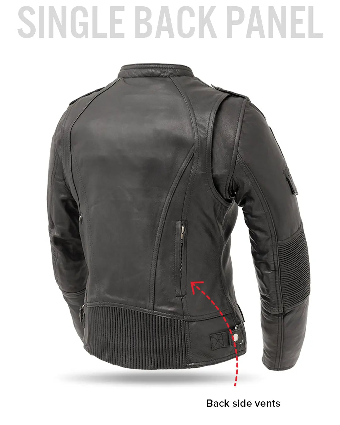 Tantrum - Women's Motorcycle Leather Jacket