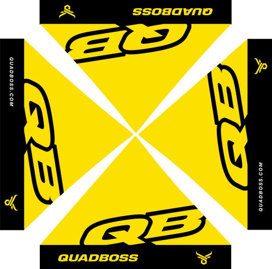 QuadBoss, QuadBoss Canopy with Frame - Durable Fire- and UV-Resistant Material for Powersports Vehicles