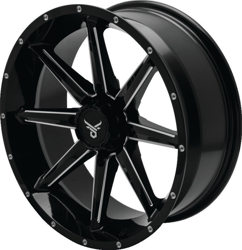 QuadBoss, QuadBoss Slicer 18x7 Powersports Wheel - 4/156 Bolt Pattern with Lifetime Warranty