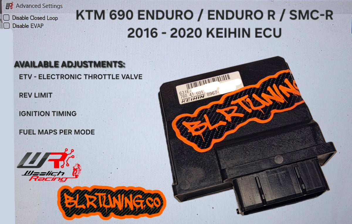 KTM ECU FLASH TUNING