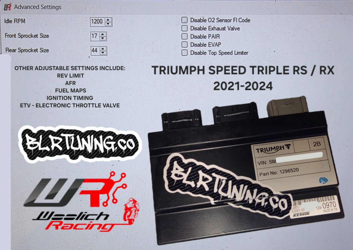TRIUMPH ECU FLASH TUNING