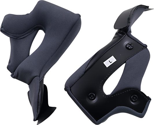 Z1R, Z1R Warrant Cheek Pads - Black - Large (Part Number: 0134-2686) by Z1R