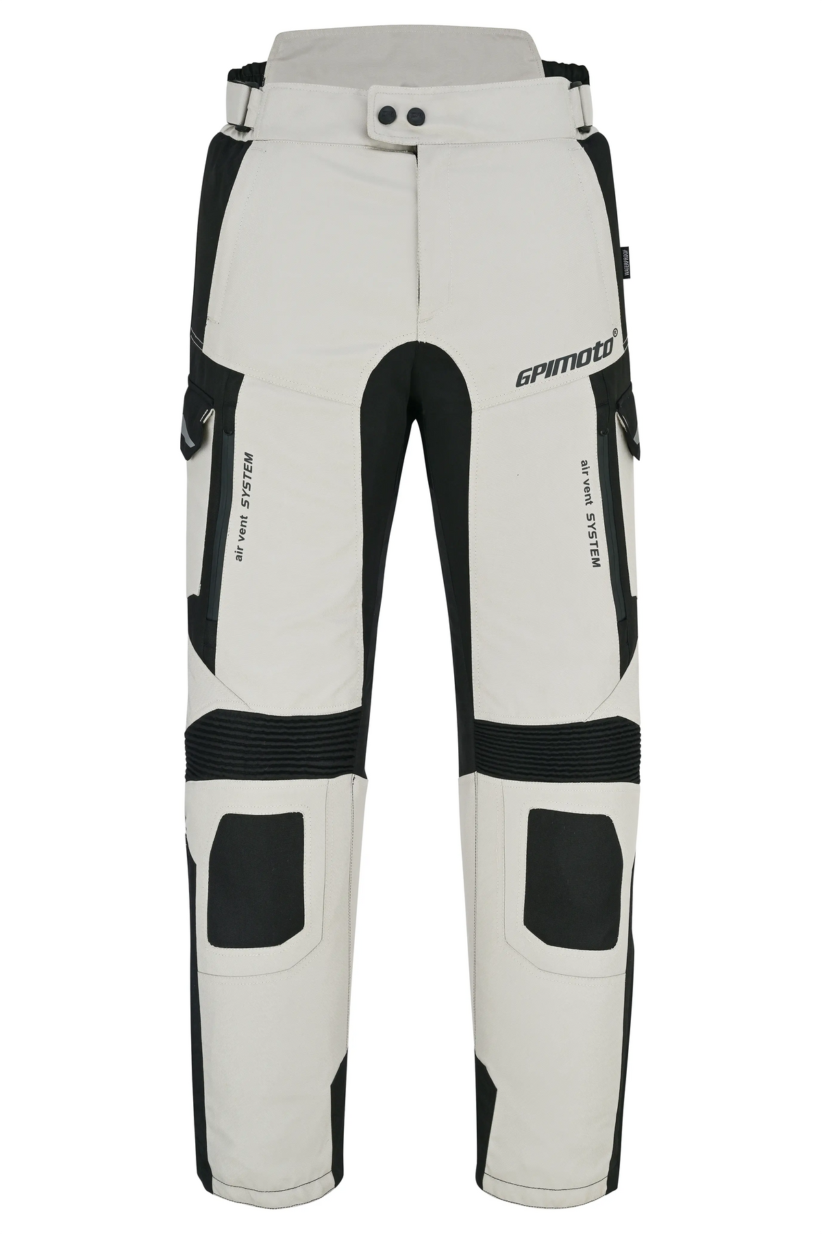 GPI MOTO Motorcycle Cargo Pants for Men – Regular Fit Riding Pants with CE Armors