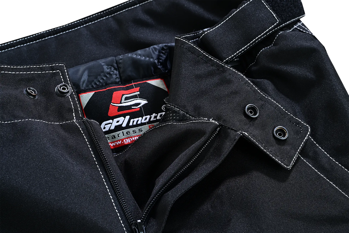 GPI MOTO Motorcycle Cargo Pants for Men Regular Fit Riding Pants with CE Armors