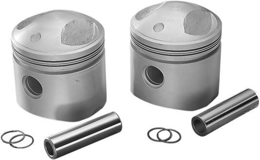 Drag Specialties Piston 750702-BX-LB1 – OEM Quality Cast Aluminum Alloy Replacement for Harley-Davidson Motorcycles