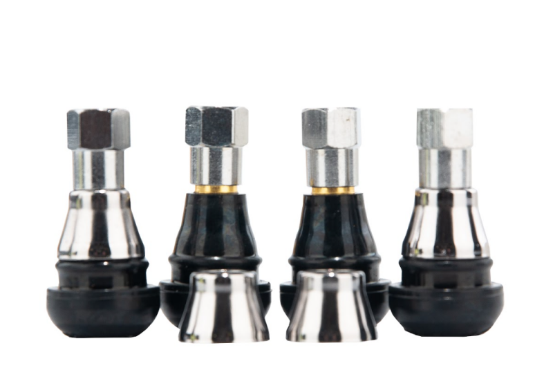 QuadBoss, QuadBoss TR412C Chrome Valve Set for Powersports