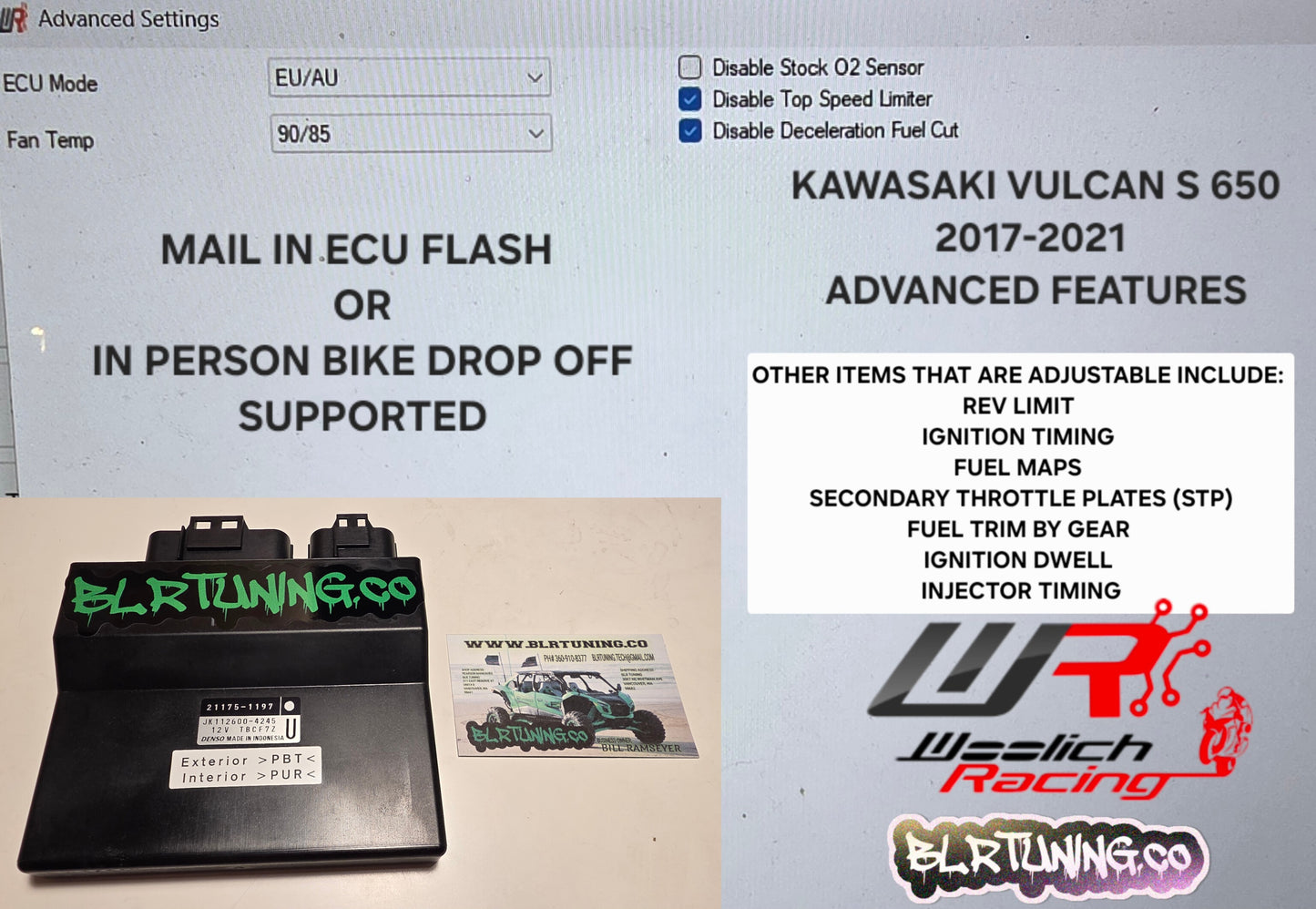 KAWASAKI ECU FLASH TUNING