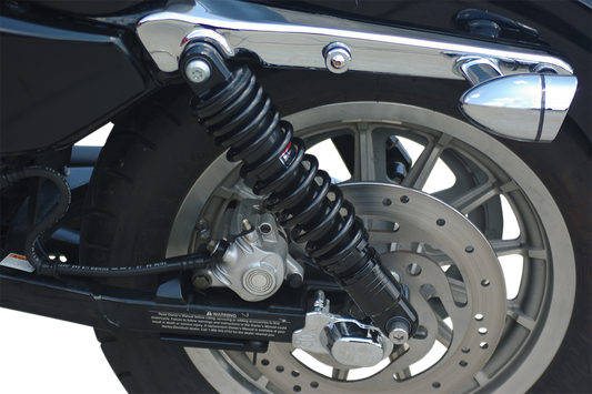 DRAG SPECIALTIES SHOCKS, Drag Specialties C16-0154AB Premium Ride-Height Adjustable Shocks - 13 inch - Black