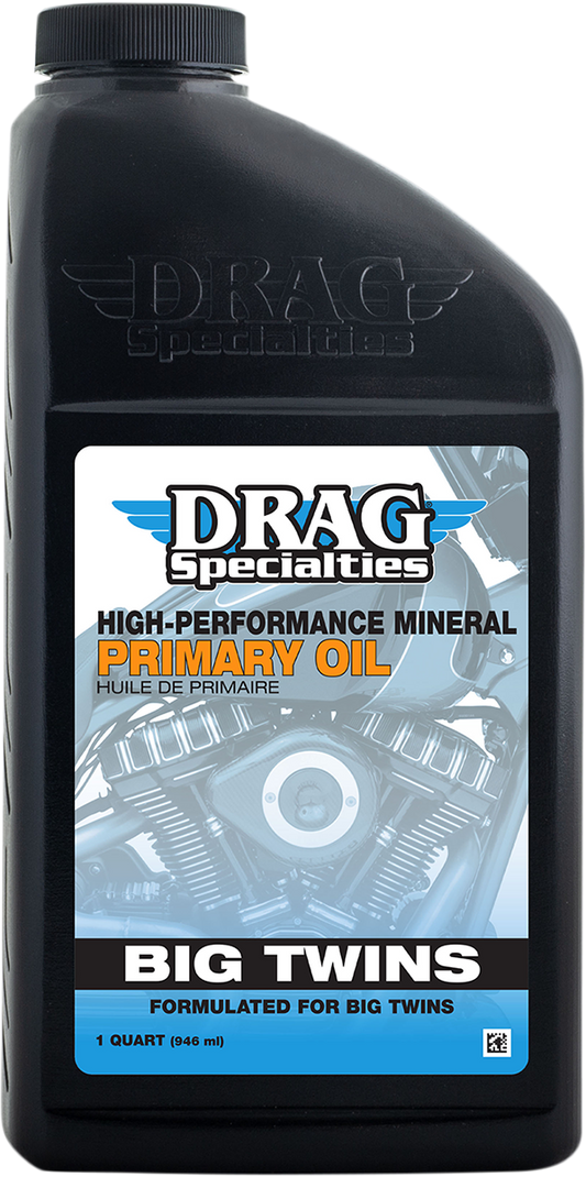 DRAG SPECIALTIES OIL, Drag Specialties Oil Primary Drive Oil - 1 Quart for Harley-Davidson Big Twin Models 198931