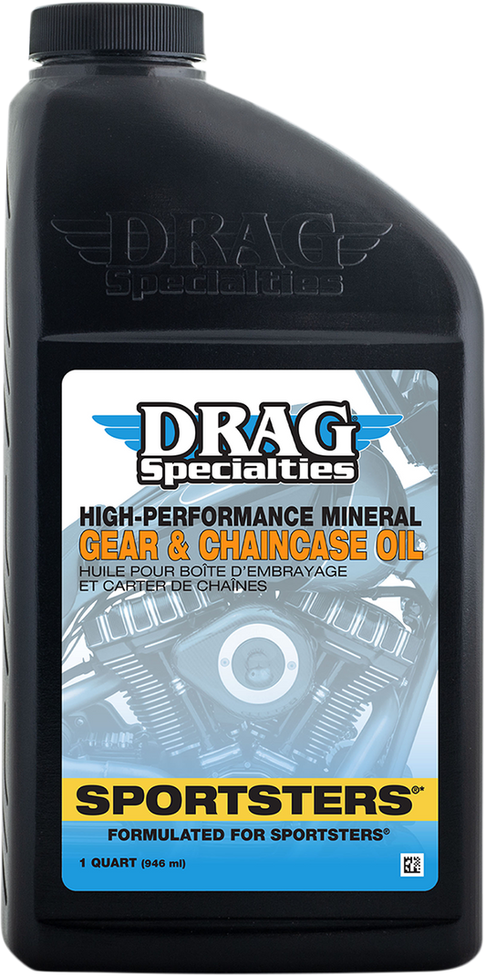 Drag Specialties Gear & Chain Oil for Harley-Davidson XL/XR (1971+) — 1 Qt.