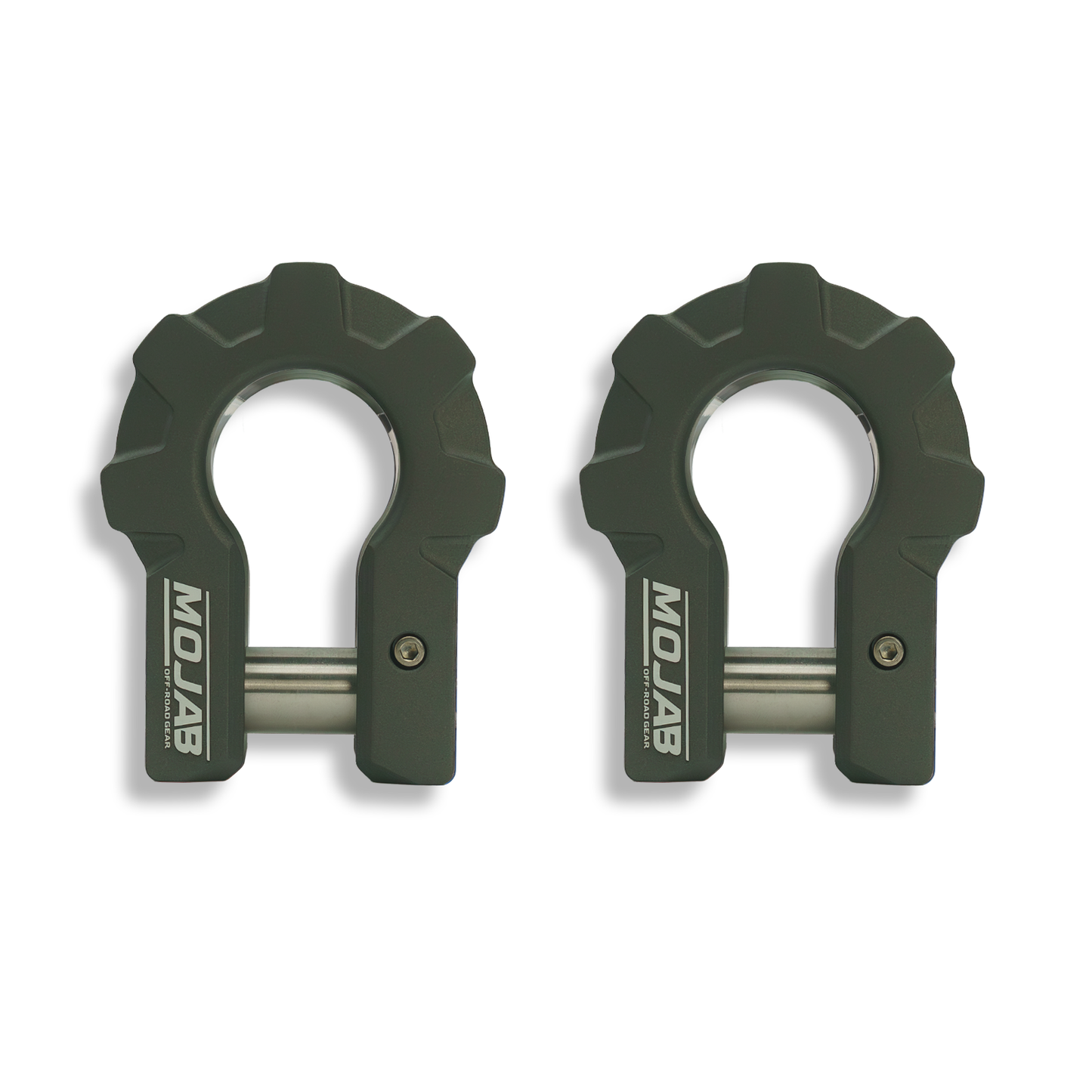 3/4'' Extreme duty Aluminum D-Shackle set (9T)-Ceramic coated (LIFETIME WARRANTY*)-Black and red Shackles are scheduled for delivery during the week commencing June 8th
