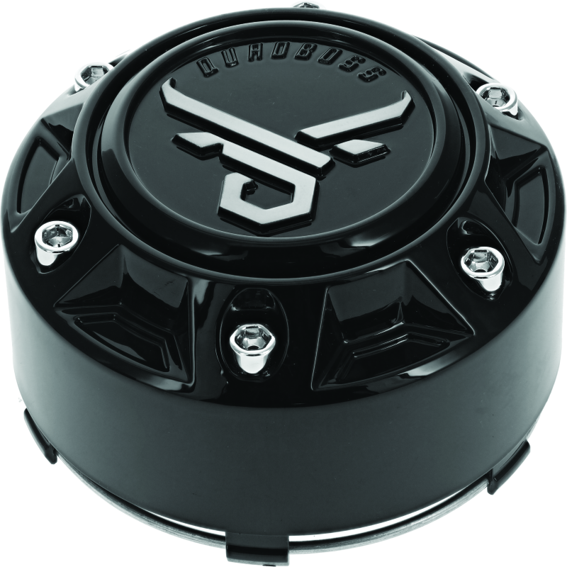 QuadBoss, QuadBoss Wheel Cap 137/156 Black - Durable Powersports Accessory