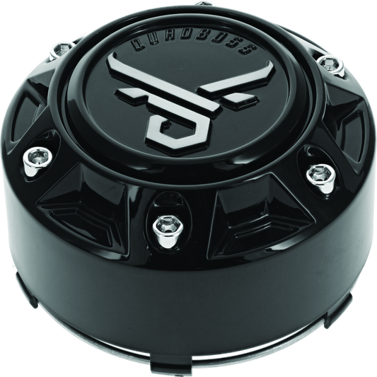 QuadBoss, QuadBoss Wheel Cap 137/156 Black - Durable Powersports Accessory