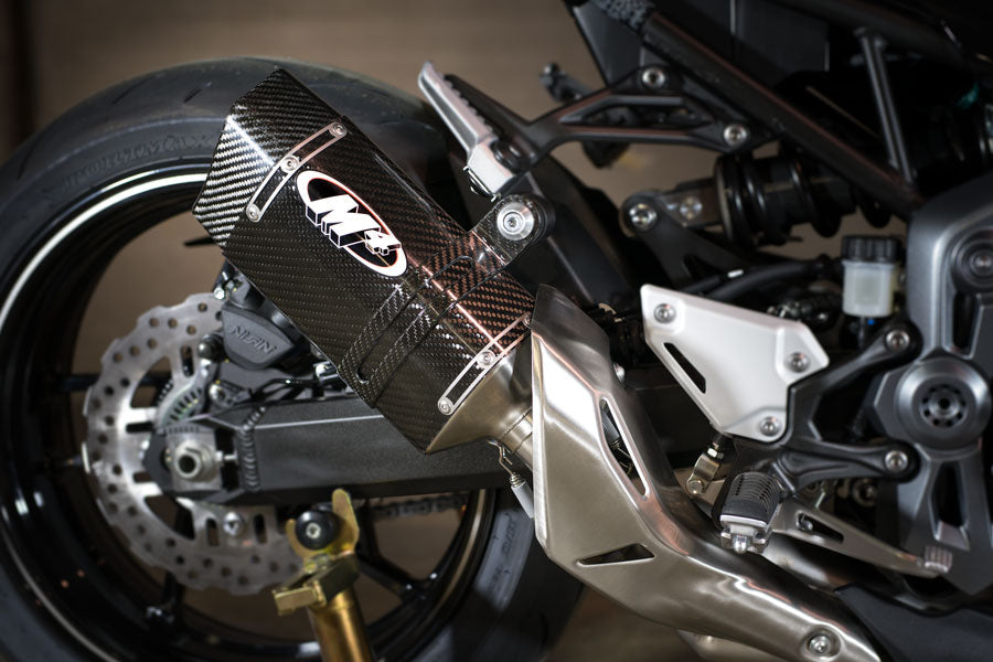 M4 Exhaust Carbon Fiber Slip-On 2017-2025 2026  Z900 KA9004