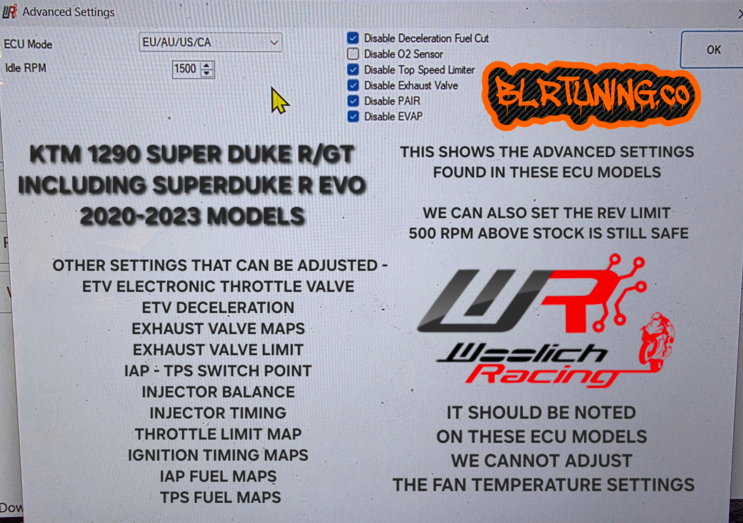 KTM ECU FLASH TUNING