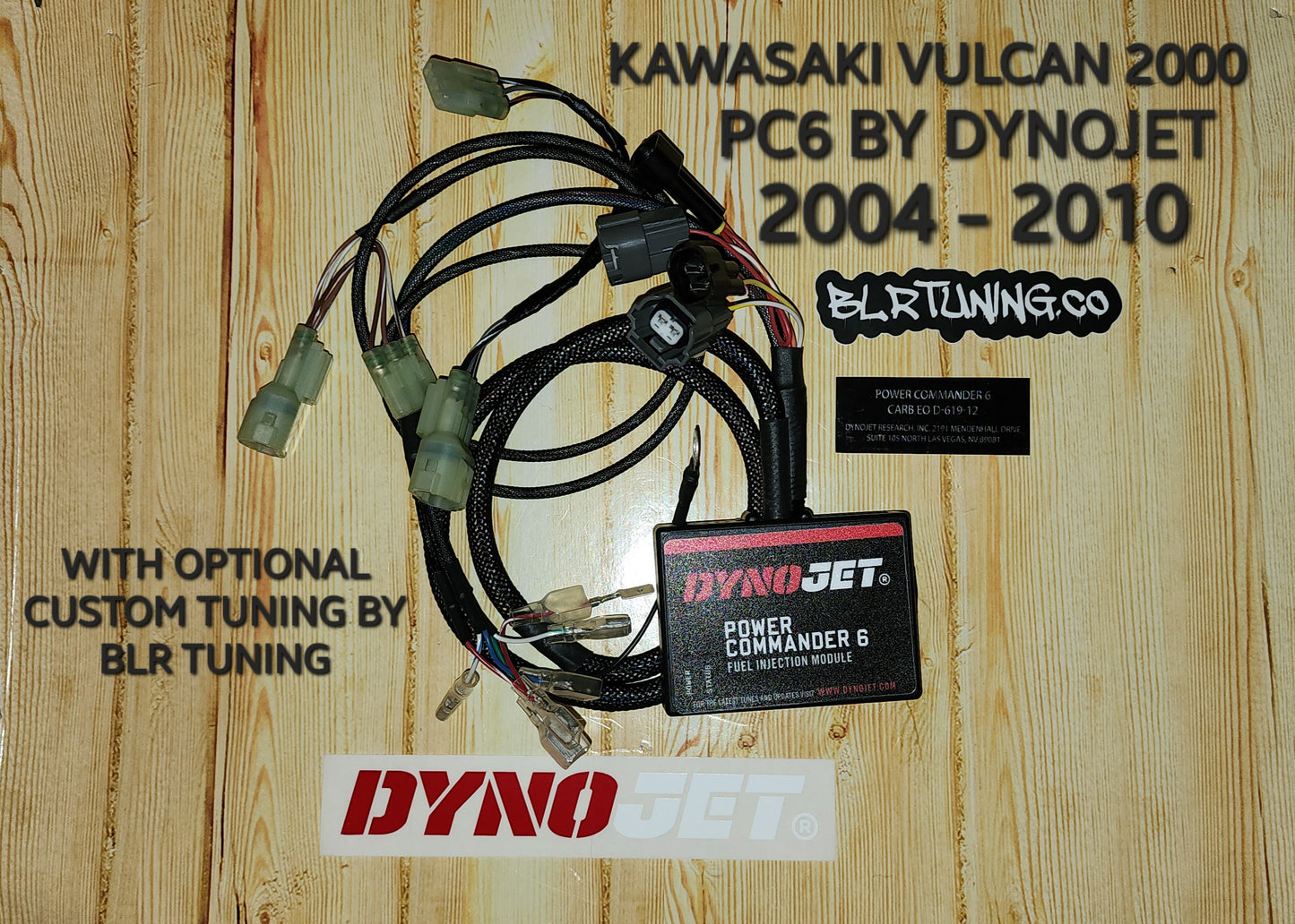 KAWASAKI VULCAN 2000  2004 - 2011 PC6 BY DYNOJET WITH OPTIONAL CUSTOM TUNING BY BLR TUNING