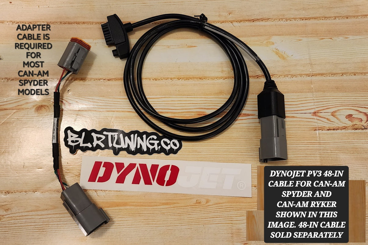 CAN-AM RYKER PV3 or PV4 TO CAN-AM SPYDER ADAPTER CABLE