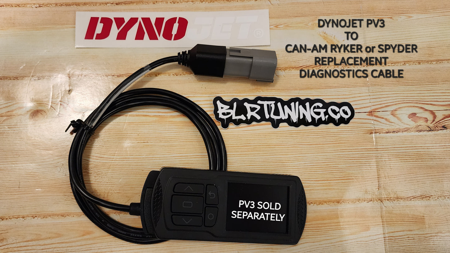 CABLE DE RECAMBIO DYNOJET PV3 PARA CAN-AM RYKER O SPYDER