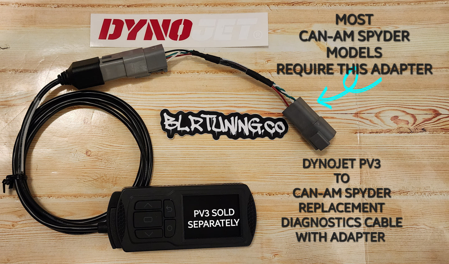 CABLE DE RECAMBIO DYNOJET PV3 PARA CAN-AM RYKER O SPYDER