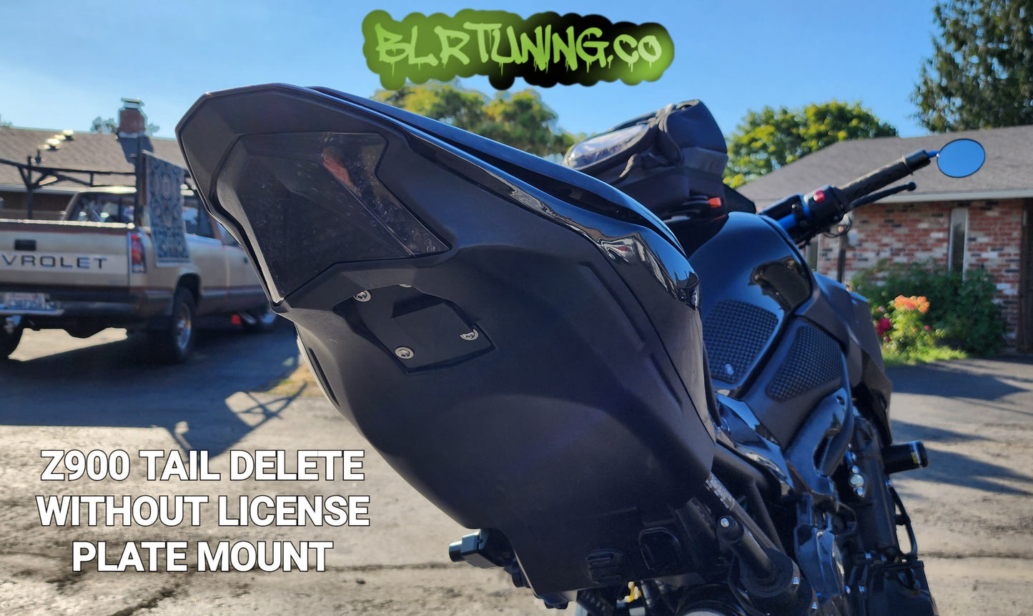 KAWASAKI Z900 TAIL Tidy MONTAJE DE PLACA DE MATRÍCULA O ELIMINACIÓN DE PLACA PARA 17 - 23 Z900