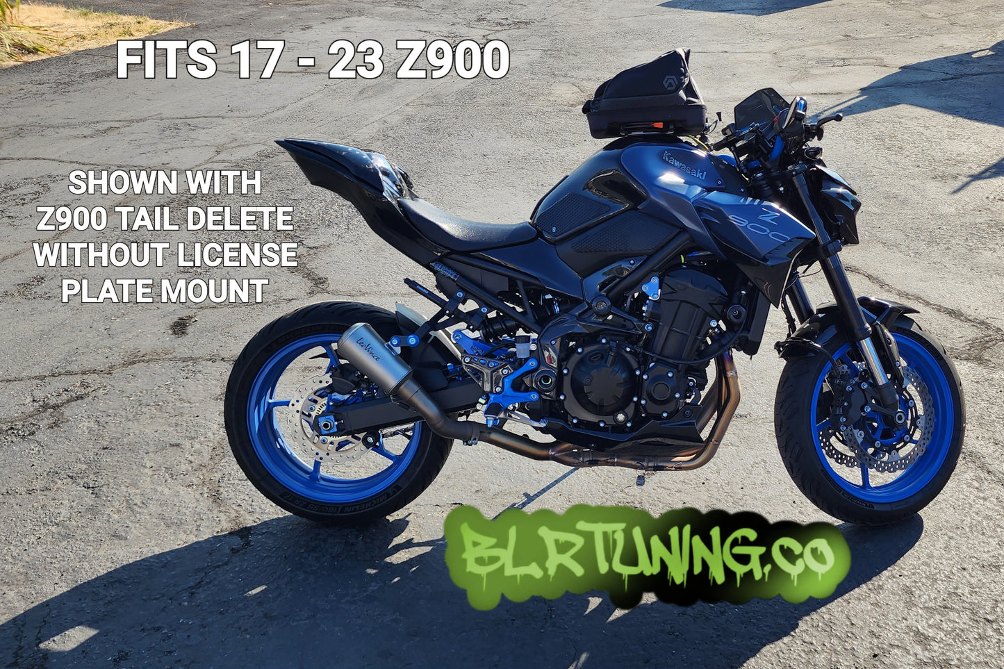 KAWASAKI Z900 TAIL Tidy MONTAJE DE PLACA DE MATRÍCULA O ELIMINACIÓN DE PLACA PARA 17 - 23 Z900