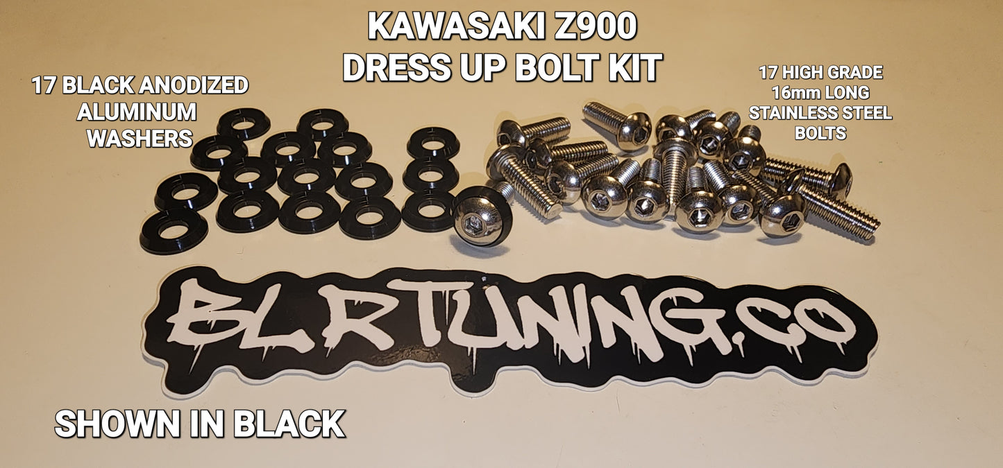 KAWASAKI Z900 DRESS UP BOLT KIT FOR 20 - 25