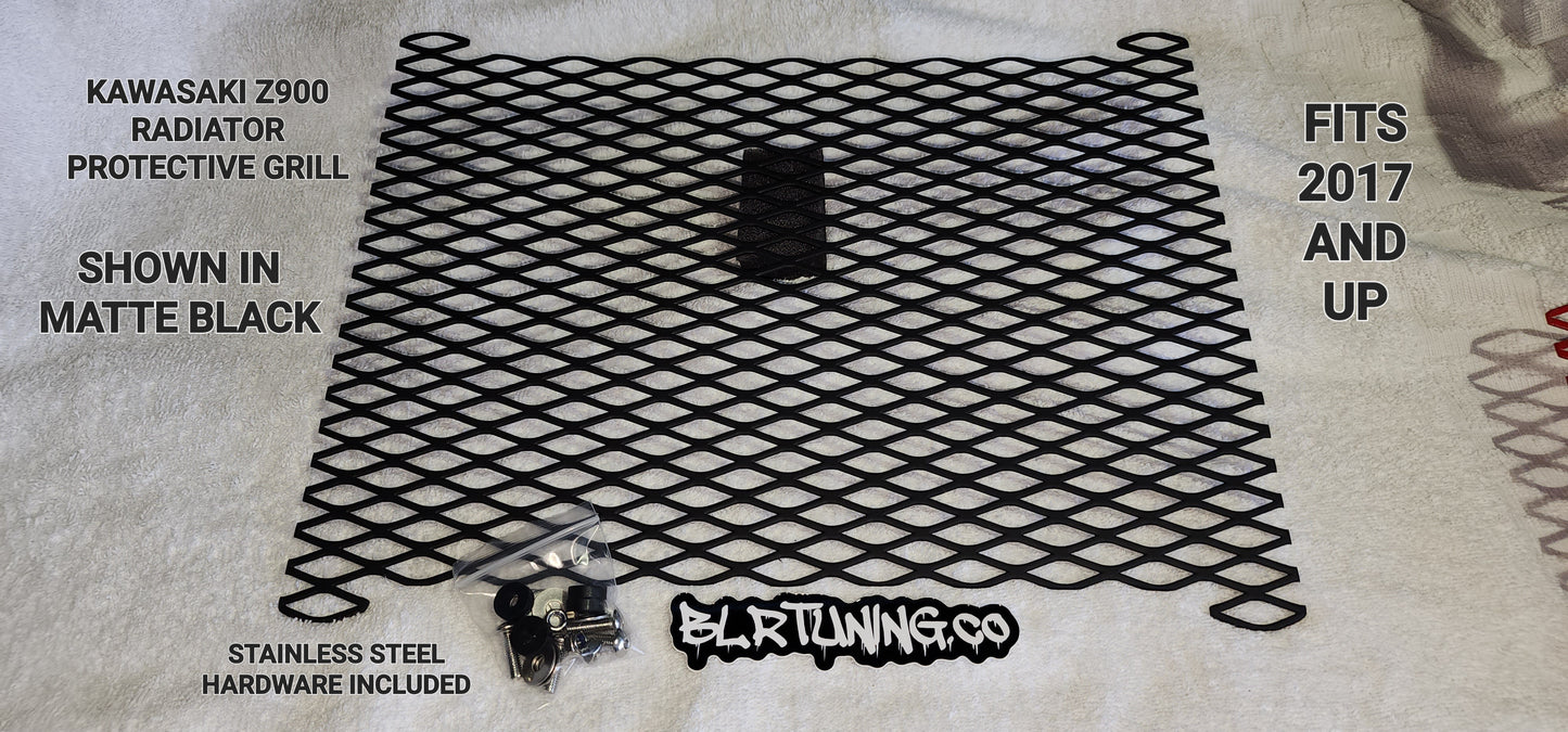 PARRILLA PROTECTORA RADIADOR KAWASAKI Z900 DE BLR TUNING PARA 2017 - 2024