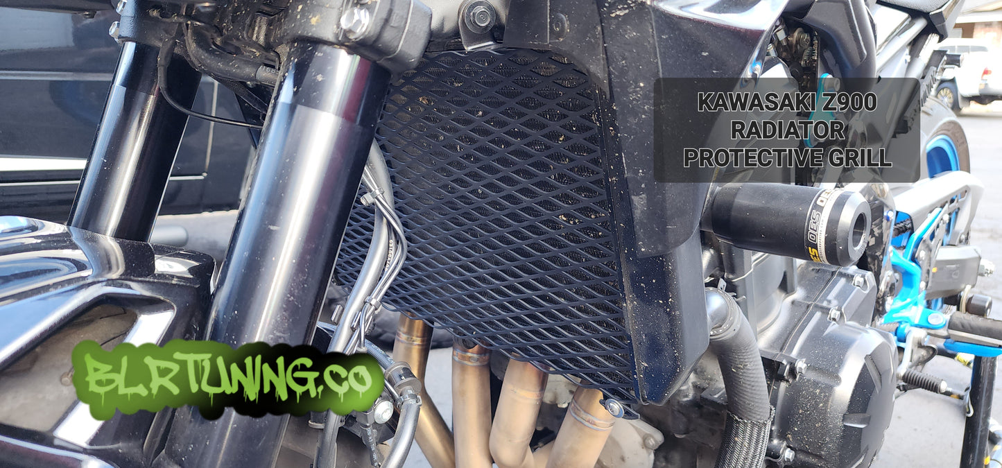 PARRILLA PROTECTORA RADIADOR KAWASAKI Z900 DE BLR TUNING PARA 2017 - 2024