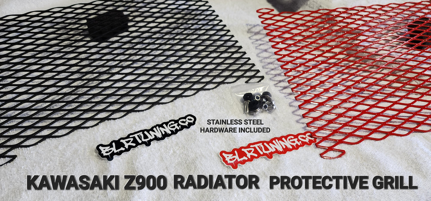 PARRILLA PROTECTORA RADIADOR KAWASAKI Z900 DE BLR TUNING PARA 2017 - 2024