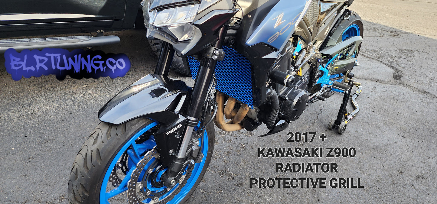 PARRILLA PROTECTORA RADIADOR KAWASAKI Z900 DE BLR TUNING PARA 2017 - 2024