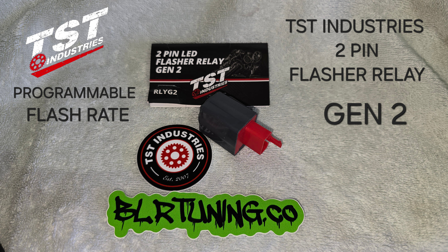 TST INDUSTRIES MECH-GTR FRONT LED TURN SIGNALS FOR KAWASAKI Z900 - Z650 - Z400 - ZH2