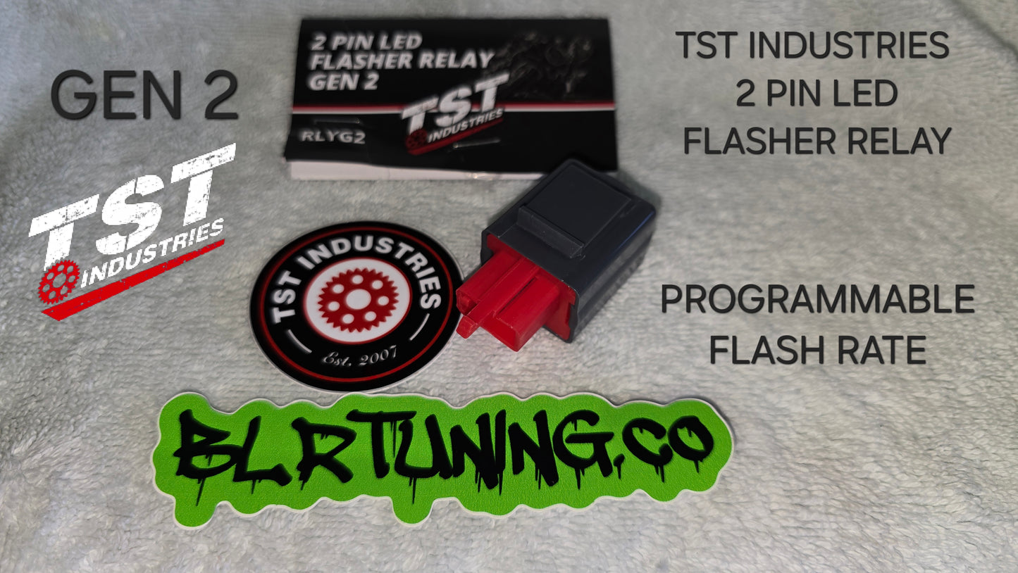 TST INDUSTRIES PROGRAMMABLE AND SEQUENTIAL LED INTEGRATED SMOKED TAIL LIGHT FOR KAWASAKI ZH2 AND Z H2 SE 2020+