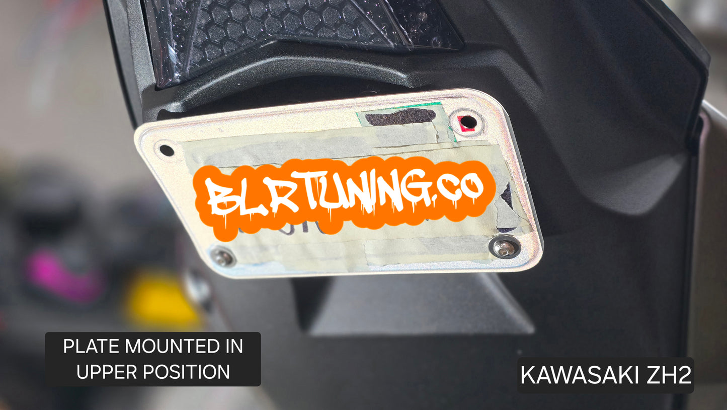 KAWASAKI ZH2 Z H2 SE TAIL Tidy LICENSE PLATE MOUNT OR PLATE DELETE FITS 2019 - 2024