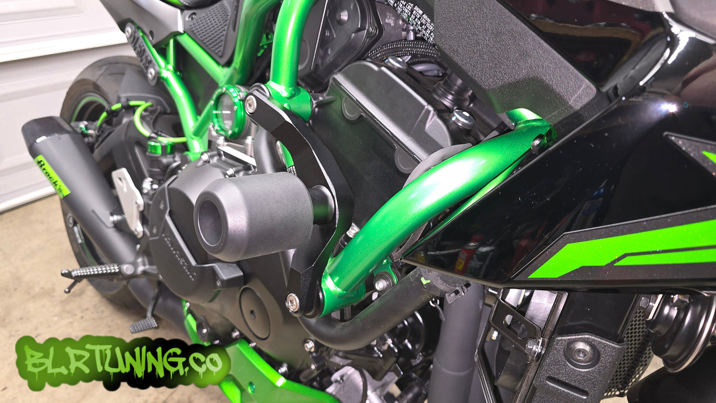 KAWASAKI ZH2 AND ZH2 SE CRASH PROTECTION FRAME SLIDERS FITS 2020 AND UP