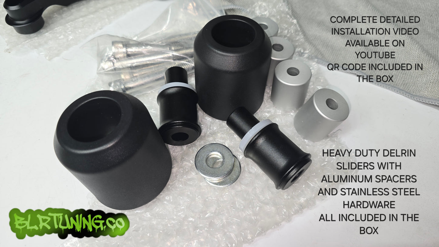 KAWASAKI ZH2 AND ZH2 SE CRASH PROTECTION FRAME SLIDERS FITS 2020 AND UP