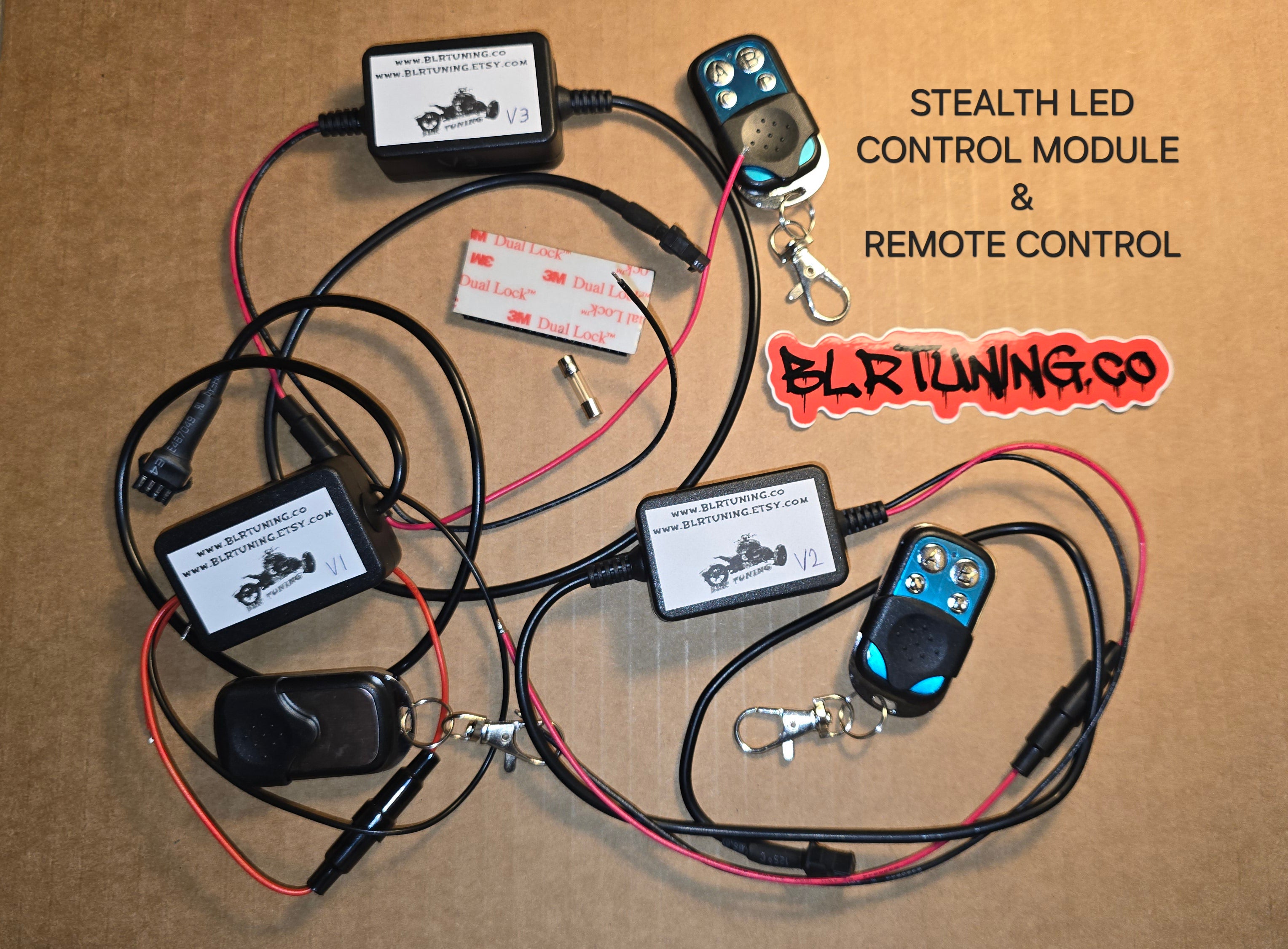 STEALTH LED CONTROL MODULE AND REMOTE – BLR TUNING