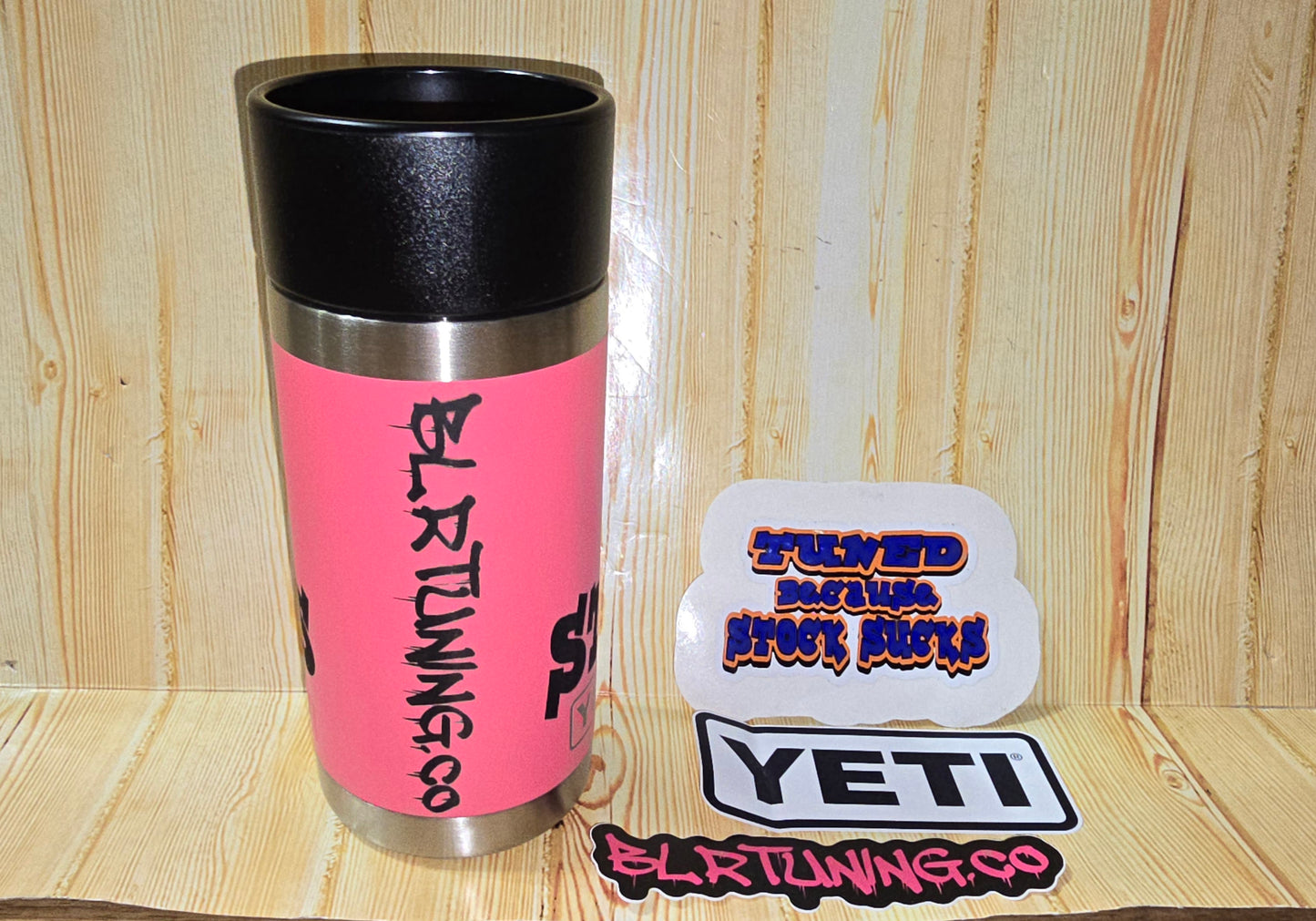 CUSTOMIZED YETI 12 OZ RAMBLER HOT COLD THERMOS