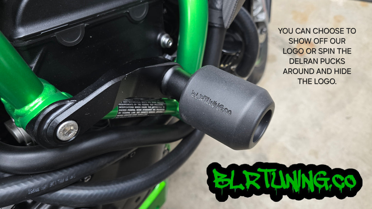 KAWASAKI ZH2 AND ZH2 SE CRASH PROTECTION FRAME SLIDERS FITS 2020 AND UP