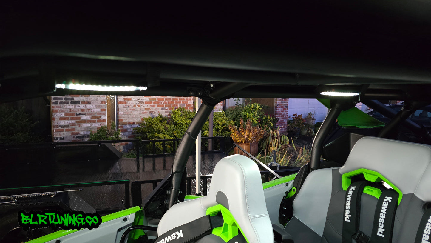 UTV ROLL CAGE MOUNTED LED DOME LIGHTS - BATTERY OPERATED - SUPER BRIGHT