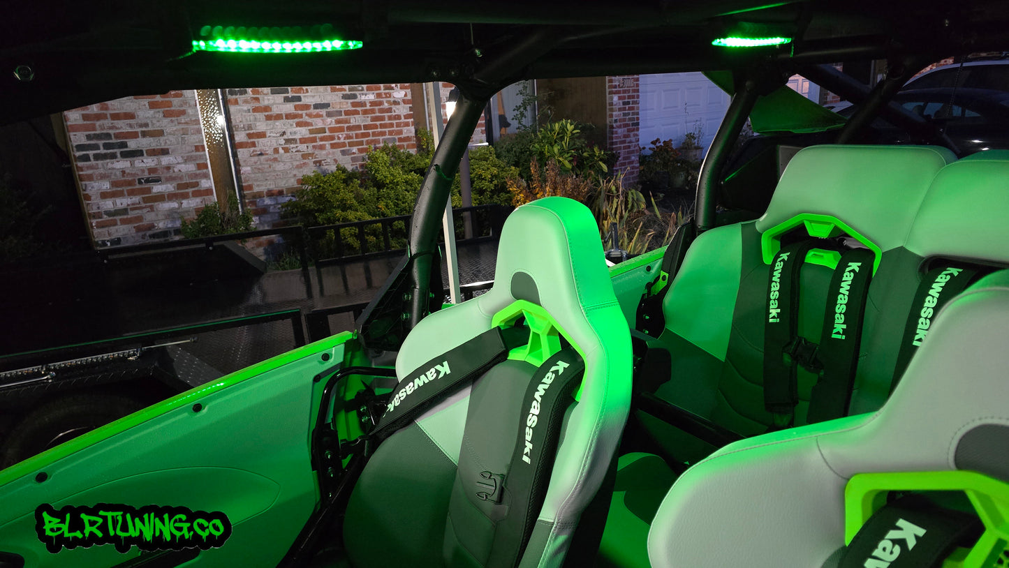 UTV ROLL CAGE MOUNTED LED DOME LIGHTS - BATTERY OPERATED - SUPER BRIGHT