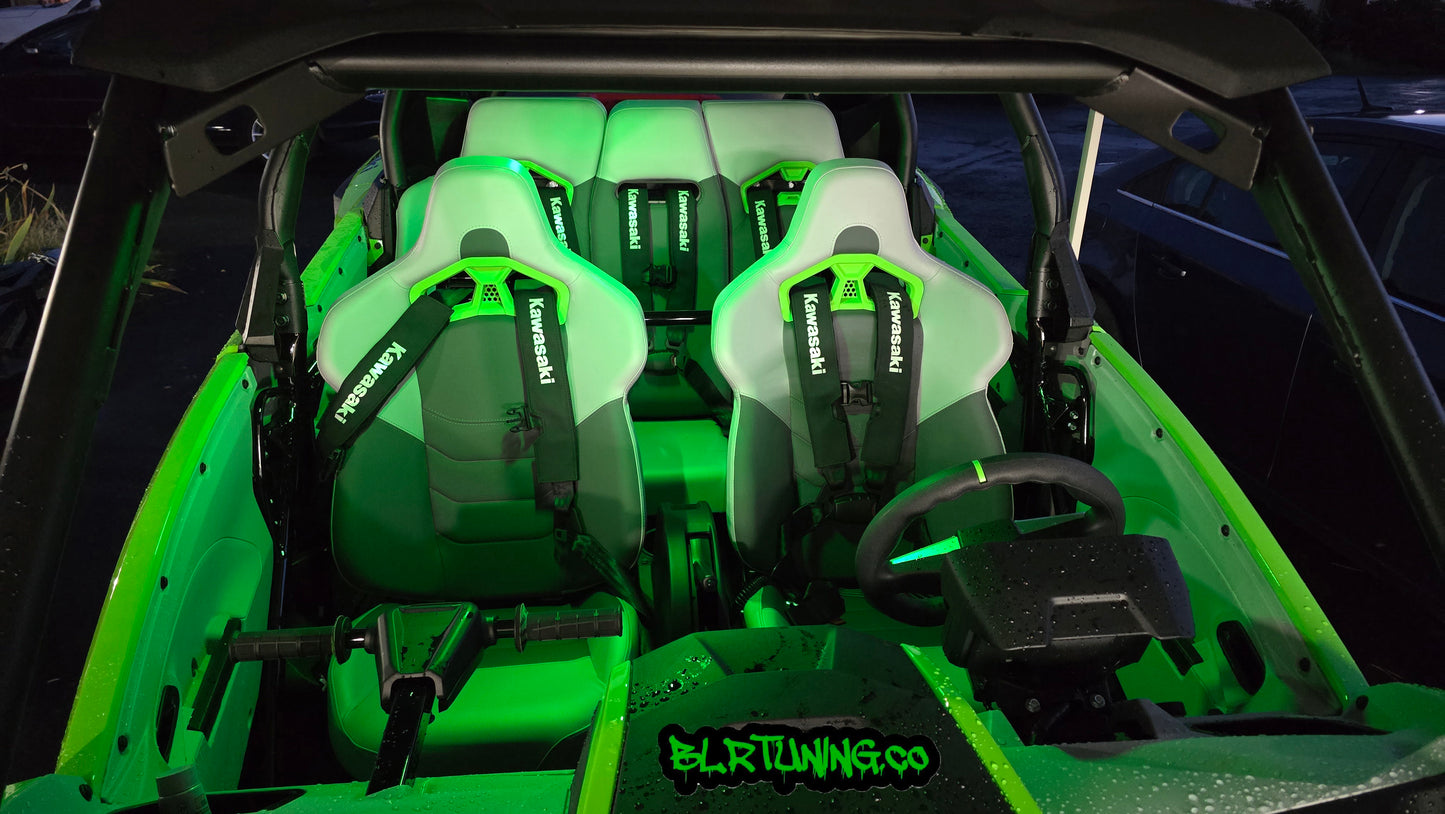 UTV ROLL CAGE MOUNTED LED DOME LIGHTS - BATTERY OPERATED - SUPER BRIGHT