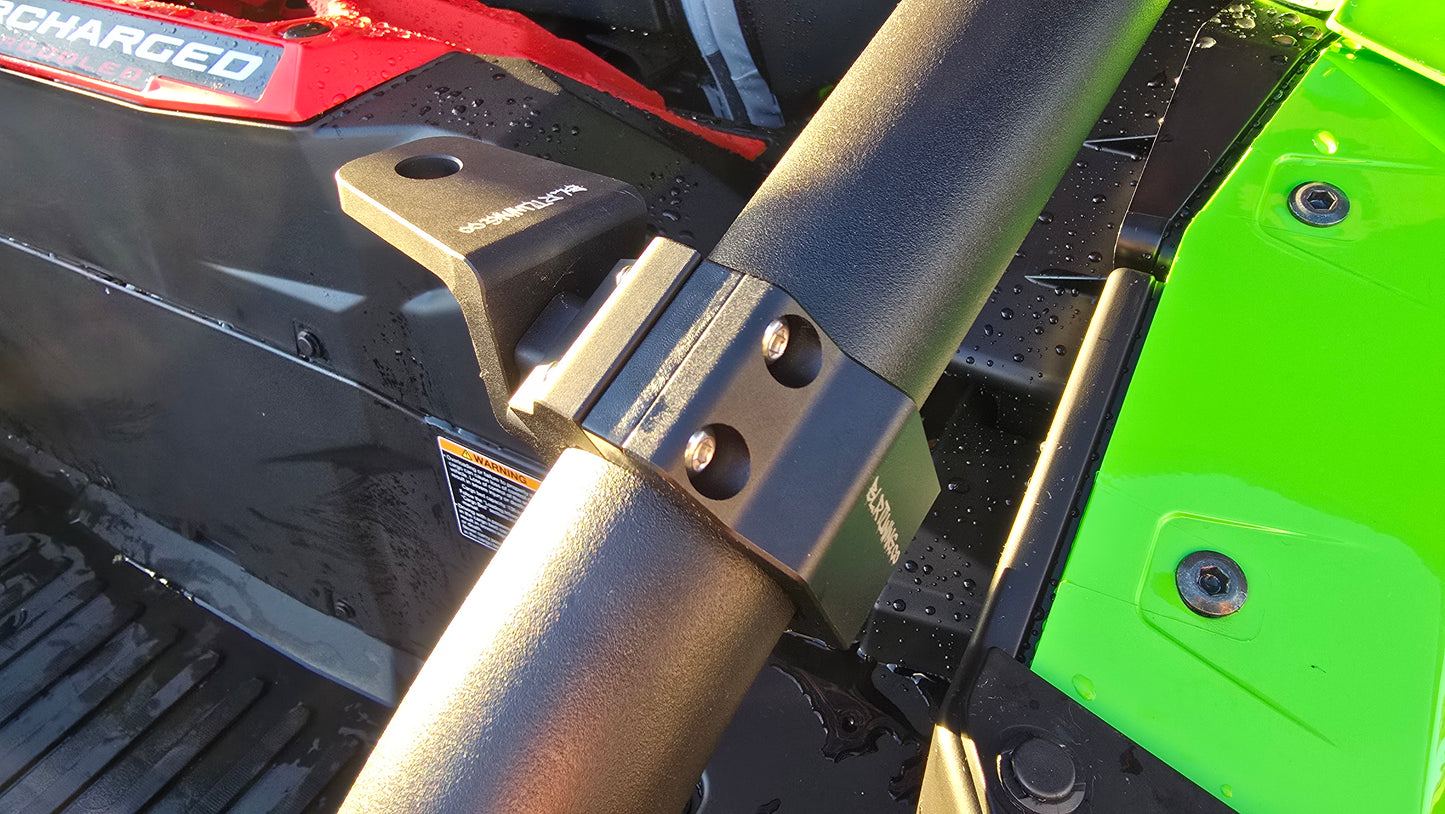 BLR TUNING Billet Aluminum Whip - Spot Light - Flagpole Mounts – Fits 1.75" to 2.0" Roll Cage Bars - UTV -ATV - ORV - UNIVERSAL FITMENT