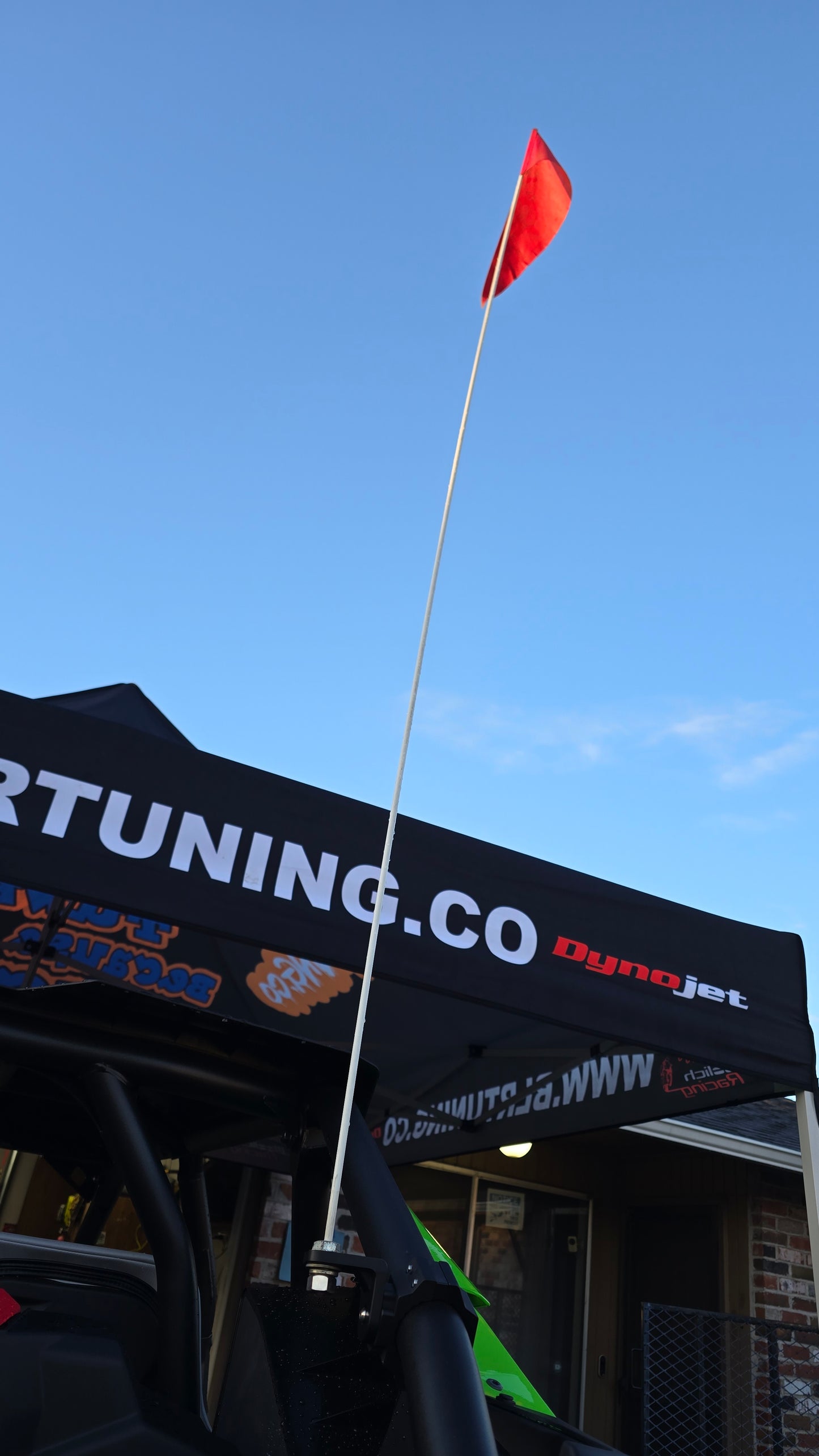 BLR TUNING Billet Aluminum Whip - Spot Light - Flagpole Mounts – Fits 1.75" to 2.0" Roll Cage Bars - UTV -ATV - ORV - UNIVERSAL FITMENT