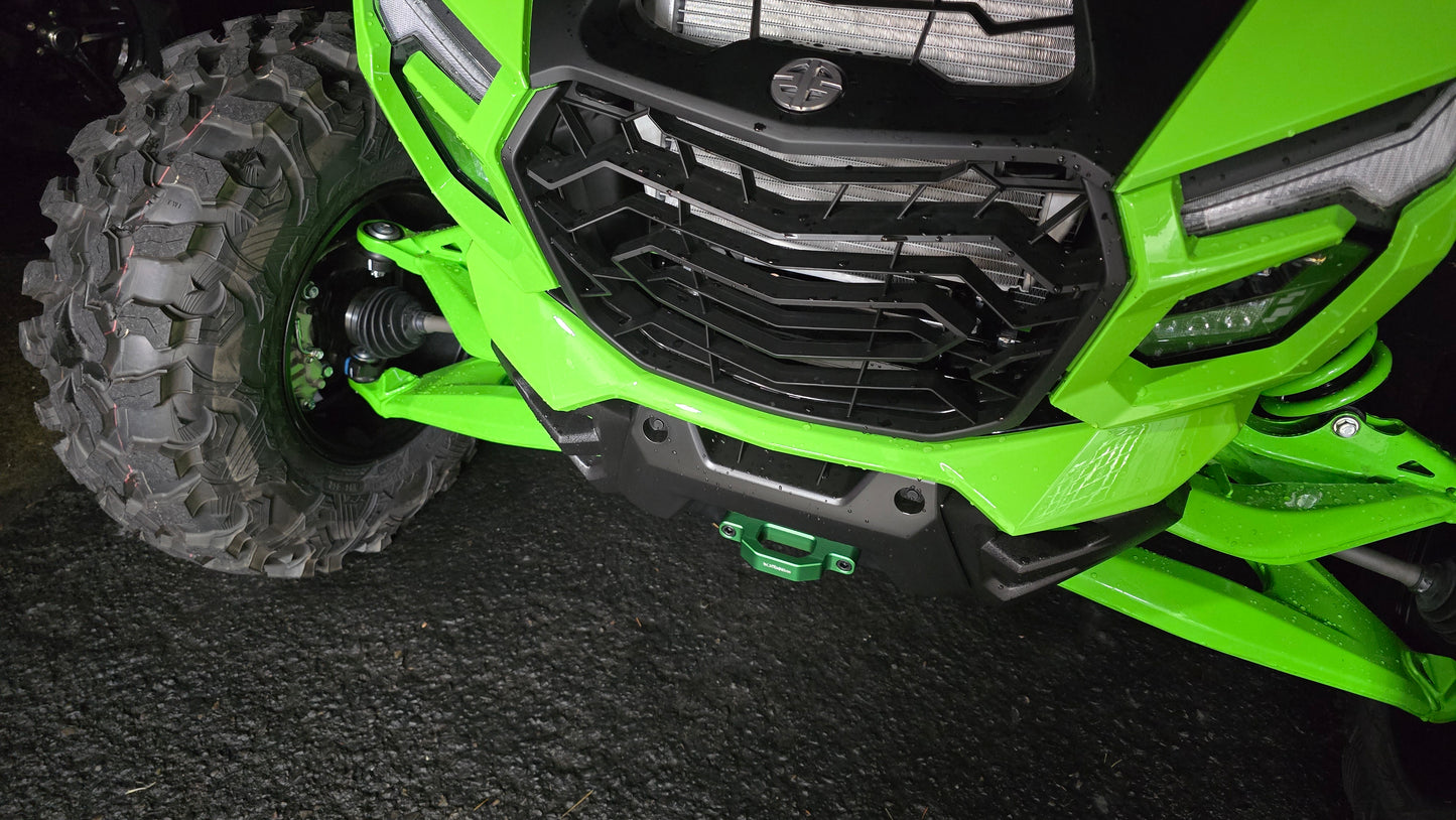 KAWASAKI TERYX H2 Billet Aluminum Tow Hooks - FITS FRONT AND REAR 2026 TERYX4 H2 AND TERYX5 H2 MODELS